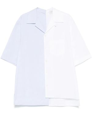 Lanvin バイカラー シャツ - ホワイト