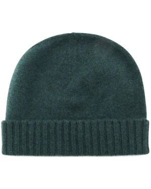 Malo Ribbed-Knit Beanie - Green