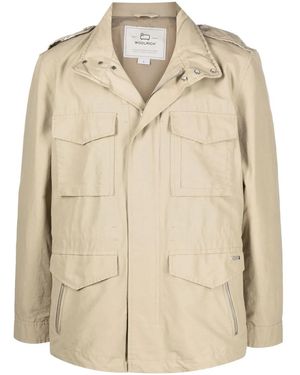 Woolrich マルチポケット ミリタリージャケット - ナチュラル