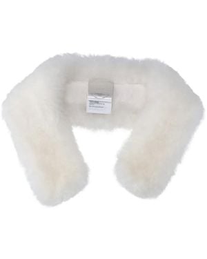 Prada Col En Cachemire - Blanc