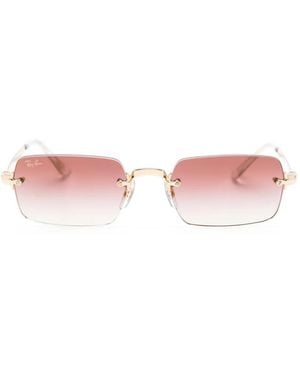 Ray-Ban Square-Frame Sunglasses - Pink