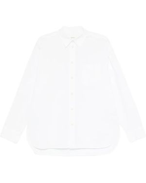 6397 Long-Sleeve Button-Down Shirt - White