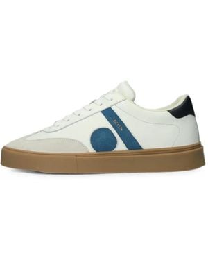 Blackstone Auden Panelled Trainers - Blue