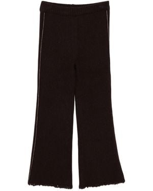 Low Classic Knited Pants - Black