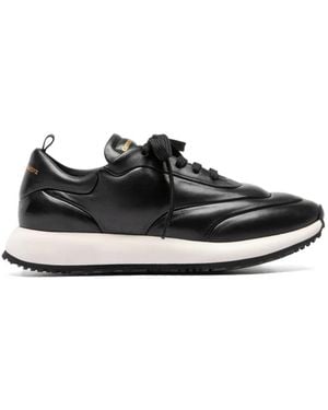 Officine Creative Solstice 101 Leather Trainers - Black