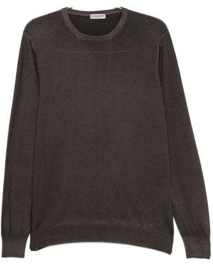 Vengera Jersey Con Cuello Redondo - Marrón