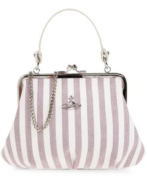 Vivienne Westwood Granny Frame Purse - White
