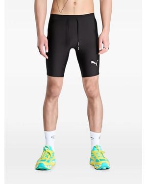 PUMA Ultrafrm Logo-Print Shorts - Blue