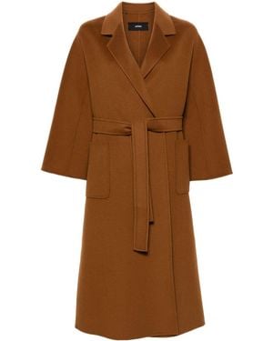 Arma Seguret Coat - Brown