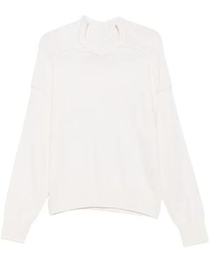 Coperni Maglione Con Dettaglio Cut-Out - Bianco