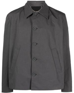 Craig Green Point-Collar Shirt Jacket - Black