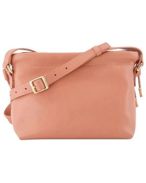 A.P.C. Mini Ninon Logo-Detail Shoulder Bag - Pink