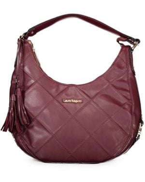 Laura Biagiotti Quilted Tassel-Detail Tote Bag - Purple