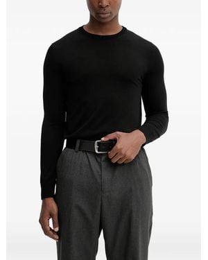 Barena Pull À Col Rond - Black