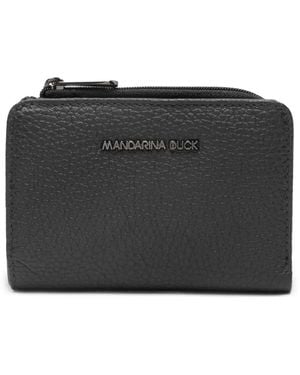 Mandarina Duck Cartera de piel - Negro