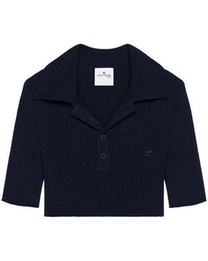 Courreges T-Shirts And Polos - Blue