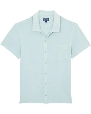 Vilebrequin Terry Bowling Shirt - Blue