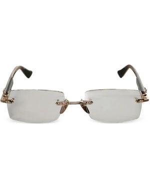 Chrome Hearts Rimless-Lenses Glasses - Metallic