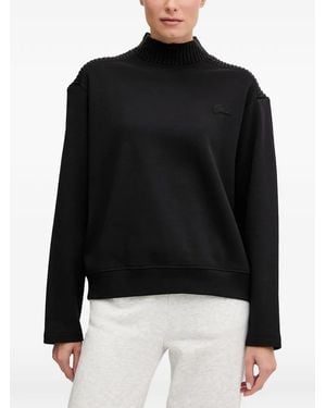 Guess Knitted High-Neck Sweatshirt - Black