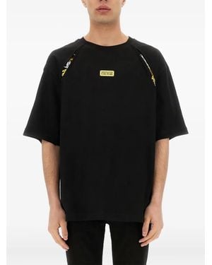 Versace Jeans Couture ロゴ Tシャツ - ブラック