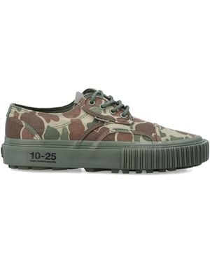 Vans Otw By X Wtaps X Oamc Seylynn Camouflage Platform Trainers - Green