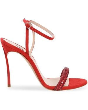 Casadei Blade Stratosphere 100mm サンダル - レッド