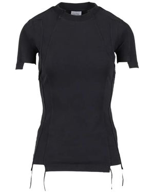 Vetements T-Shirt Mit Logo - Schwarz