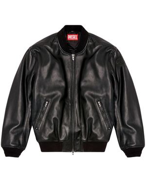 Blousons en cuir DIESEL pour homme Reductions en ligne jusqu a 50 Lyst