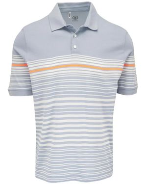 Bogner Polo Jannes A Rayas Horizontales - Azul