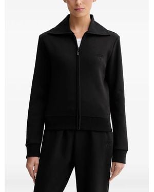 Guess Chaqueta De Chándal Con Logo Bordado - Negro