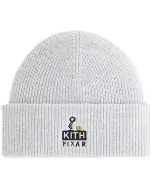 Kith X Disney Pixar Mia Embroidered Beanie Hat - White
