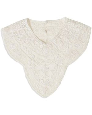 Twinset Lace Collar - White
