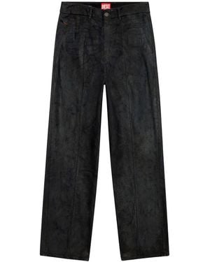 DIESEL Vaqueros rectos D-Chino-Work revestidos - Azul