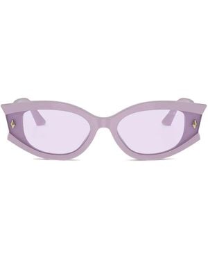 Jimmy Choo Cat Eye-Frame Sunglasses - Pink