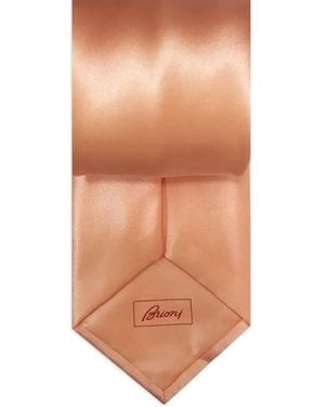 Brioni Krawatte Aus Seide - Orange