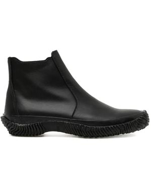 Comme des Garçons Pull Tab Boots - Black