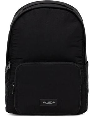Marc O' Polo Mittelgroßer Rucksack mit Taschen - Schwarz