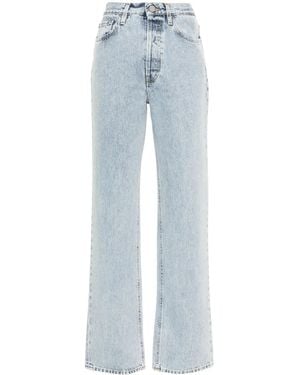 TOTEME Logo Applique Jeans - Blue