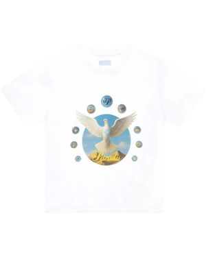 3.PARADIS Desert Dove T-Shirt - White
