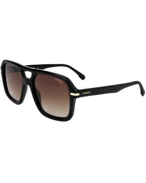 Carrera Geometric-Frame Sunglasses - Black