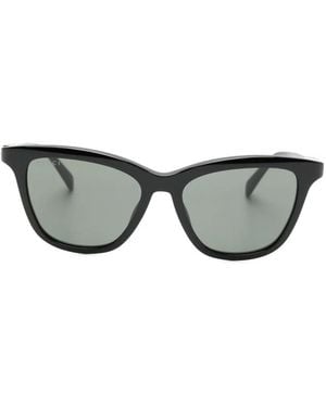 Gucci Cat-Eye Logo Sunglasses - Grey