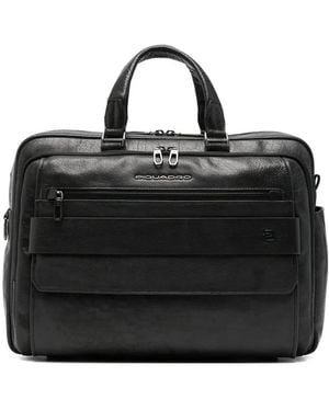 Piquadro Zip Briefcase - Black