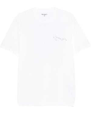 Carhartt Camiseta con motivo gráfico - Blanco