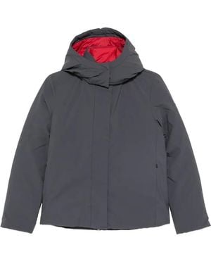 Save The Duck Portia Hooded Jacket - Grey