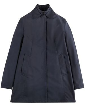 Fay Morgan Collared Coat - Blue
