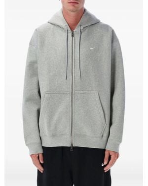 Nike Zip-Up Hoodie - Gray