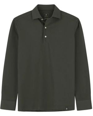 BOGGI Sakura Poloshirt Van Japans Jersey - Groen