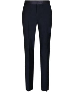 Givenchy Satin-Trim Pants - Blue