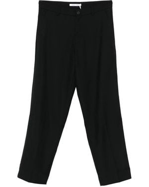 Samsøe & Samsøe Straight-Leg Tailored Pants - Black