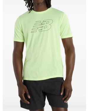 New Balance Rc Essential V2 Graphic T-Shirt - Green